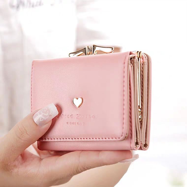 Women's Short Korean Style Female Mini Cute Ladies Wallets