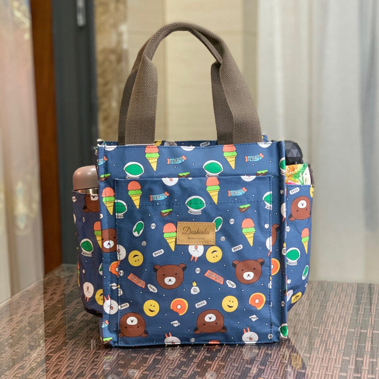 Slouchy New Lunch Mummy Box Waterproof Handbags