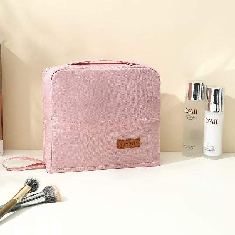 Vertical Large Capacity Portable Storage Wash Makeup Bag