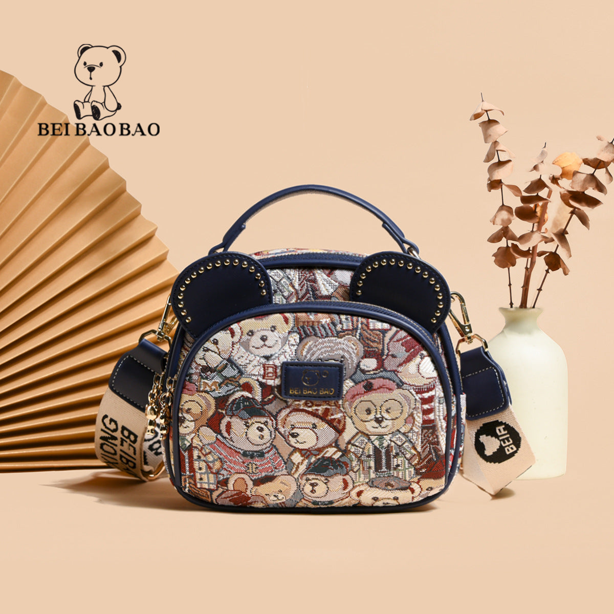 Pretty Beautiful Women's Source Round Fashion Women's Messenger Bag