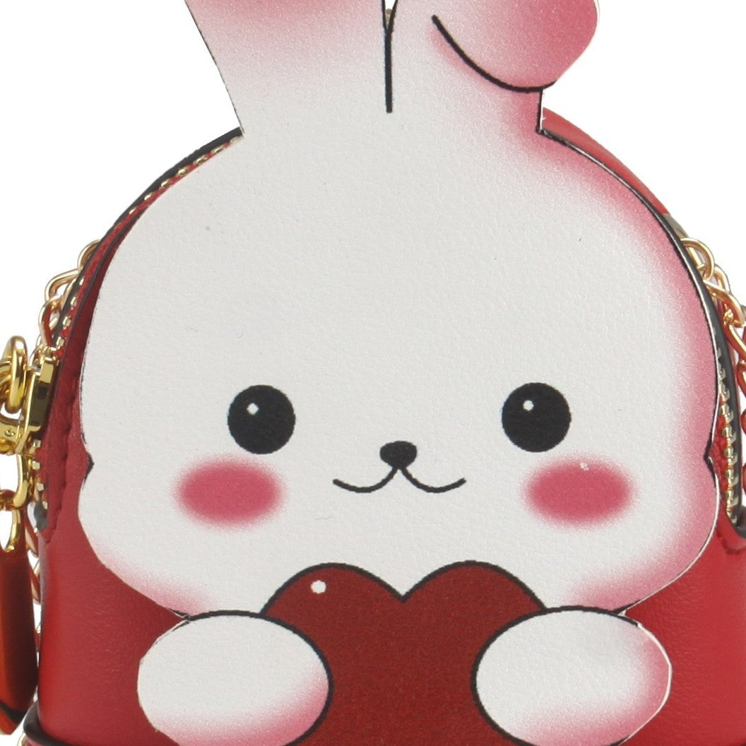 Cute Cartoon Change Chain Strawberry Bear Coin Purses