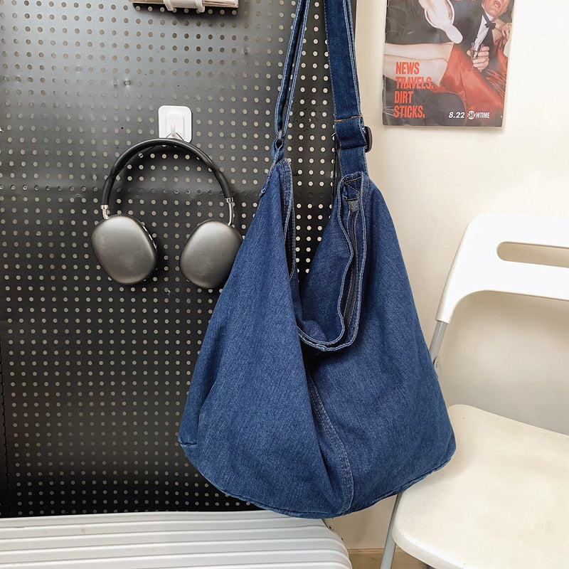 Simple Comfortable Literary Washed Canvas Leisure Bags