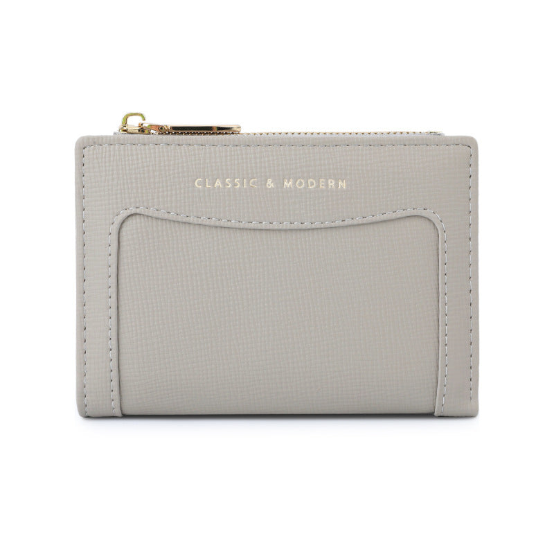 Min Wei Trade Short Design Stitching Purses