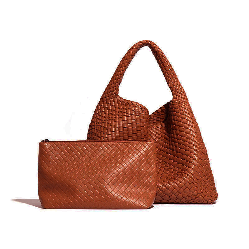 Women's Hand-woven Fashion Portable Korean Style Large Capacity Women's Shoulder Bag