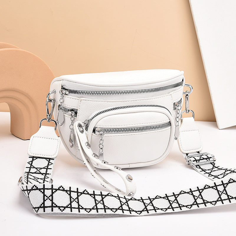 Women's Korean Simple Summer Di Xi Shoulder Bags