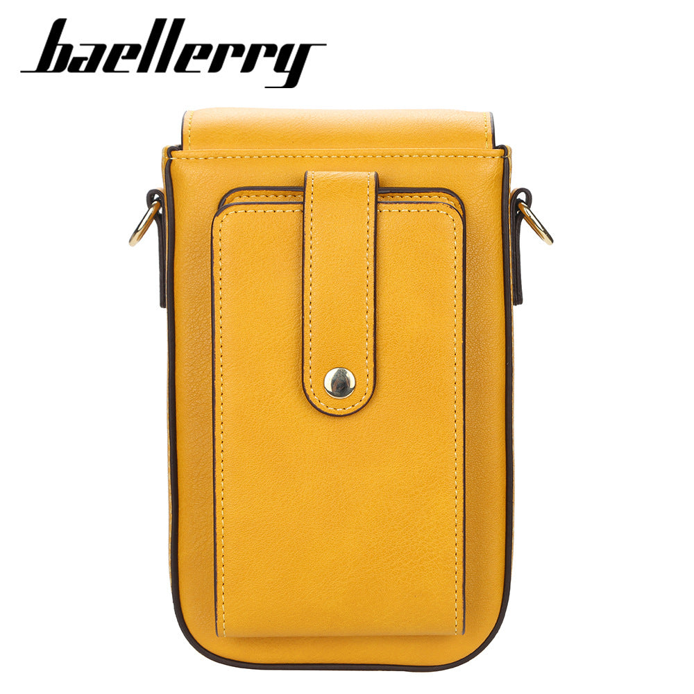 Women's Multiple Slots Large Capacity Mobile Women's Messenger Bag
