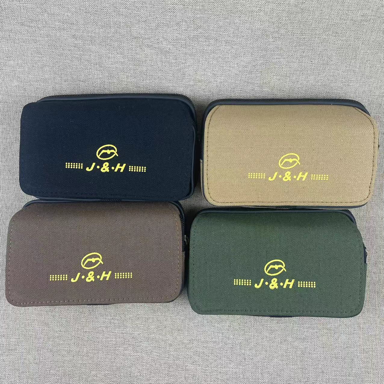Men's Canvas Mobile Manual Work Horizontal Phone Bags