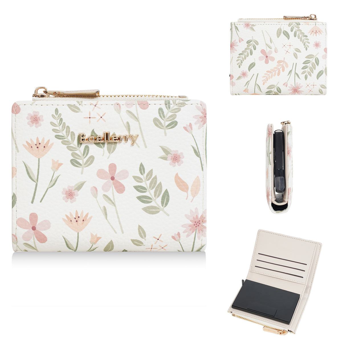 Women's Short Style High-grade One Korean Printed Ladies Wallet