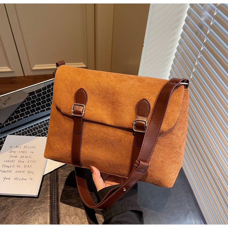 Graceful Women's Design Frosted Vintage High-grade Women's Shoulder Bag