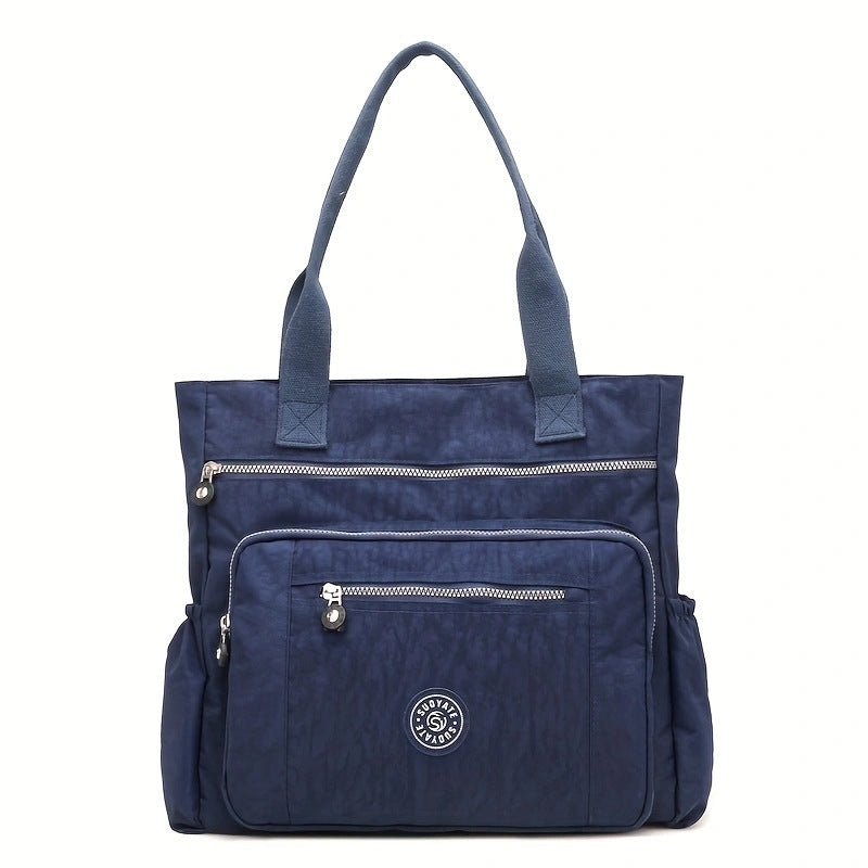 Women's Large Capacity Nylon Cloth Floral Leisure Women's Shoulder Bag