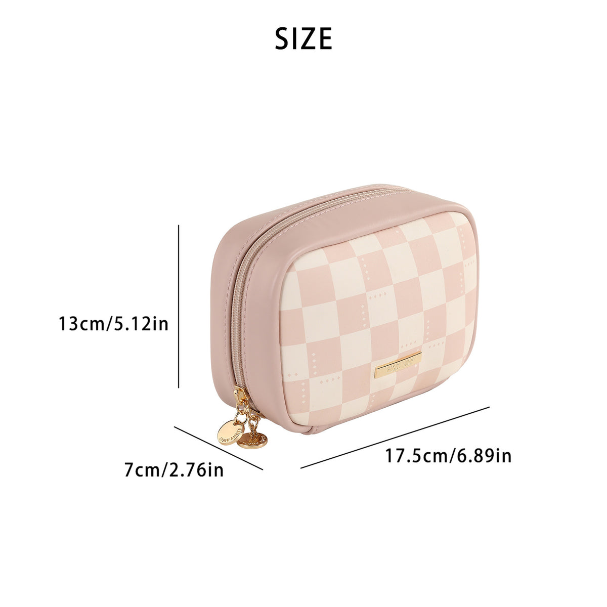 Women's Mini Cosmetics Carry-on Sundries Storage Multifunctional Makeup Bag