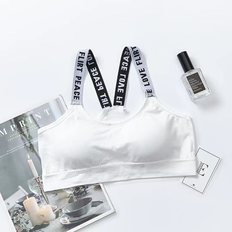 Women's Strap Tube Top Wrapped Chest Yoga Outer Wear Without Tanks Camis