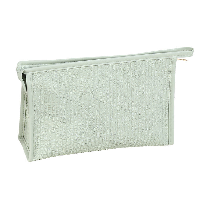 Women's Capacity Waterproof Wash Storage Portable High Sense Cosmetic Bags