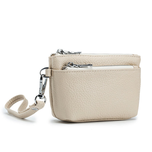 Women's Fashion Genuine Leather Simple Hand Coin Purses