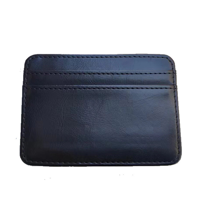 Men's Korean Creative Magic Gold Clip Card Holder