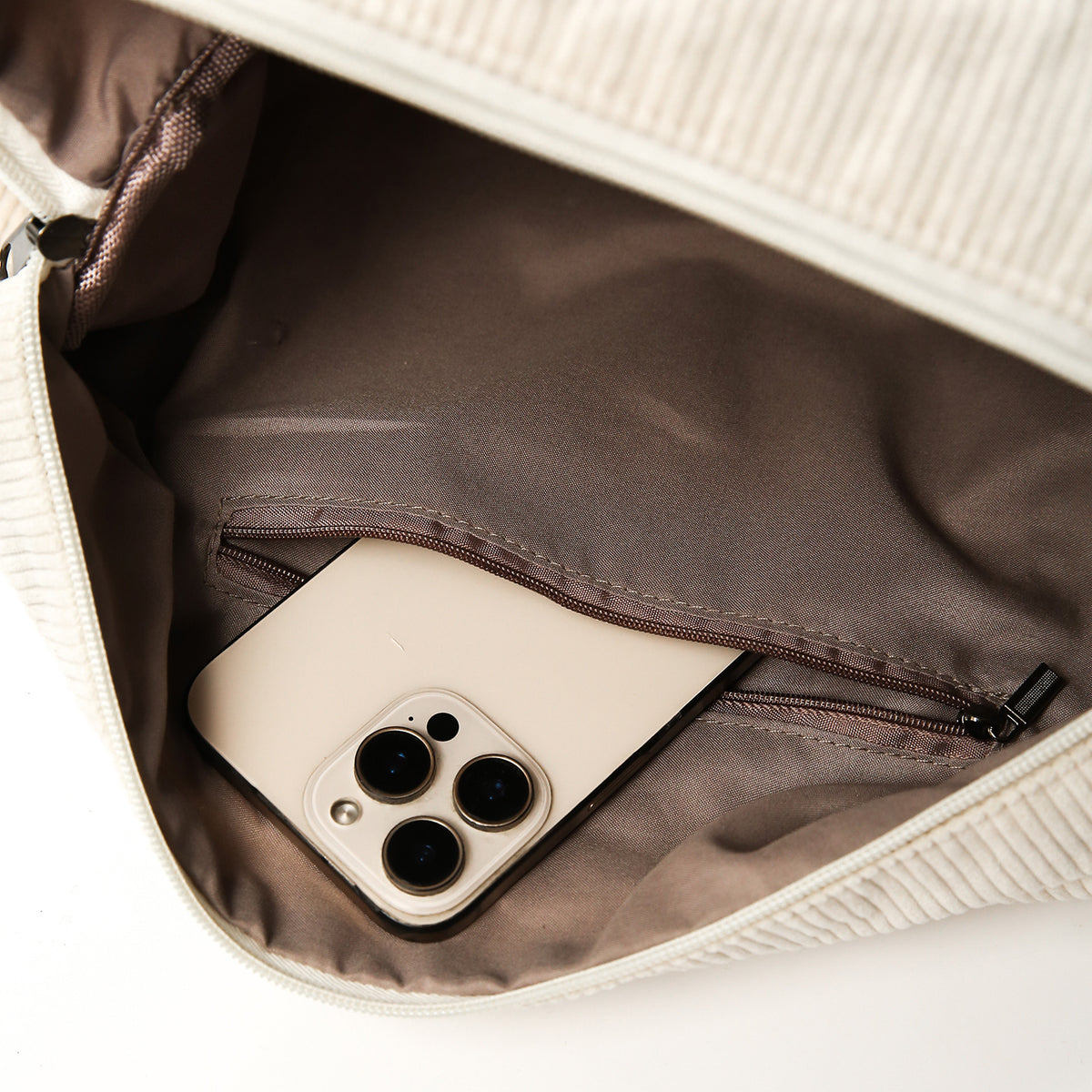 Classic Women's Simple Corduroy Canvas For Bags
