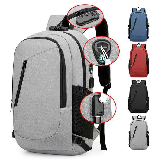 Men's Computer Business Charging Man Pair Backpacks