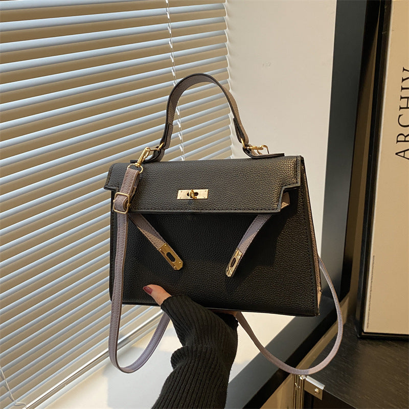 Women's Korean Texture Fashion Simple Large Capacity Portable Bags