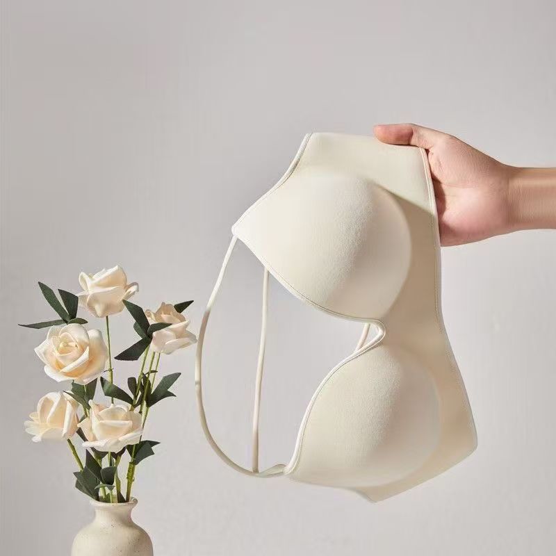 Women's Chest Push Up Big Seamless Breast Holding Beauty Back Lingerie Sets