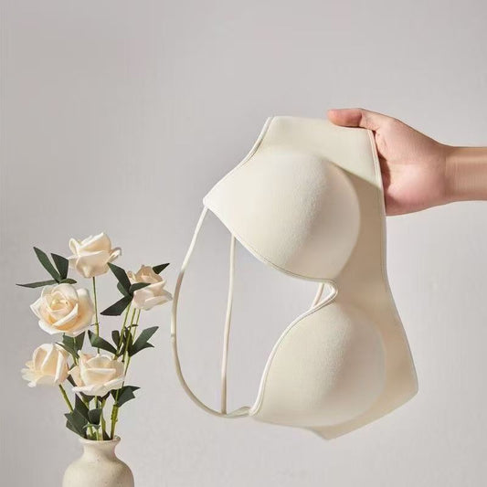Women's Chest Push Up Big Seamless Breast Holding Beauty Back Lingerie Sets