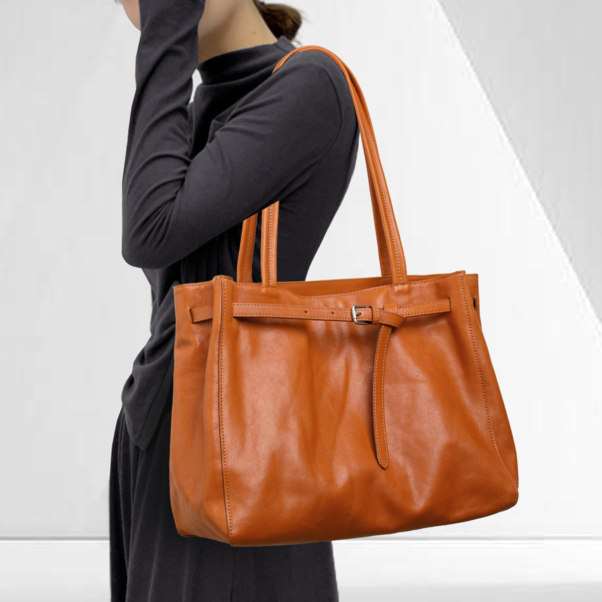Women's Capacity Daily Light Luxury Minority High Sense Women's Shoulder Bag