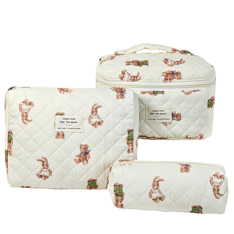 Large Capacity Portable Floral Storage Quilting Bags