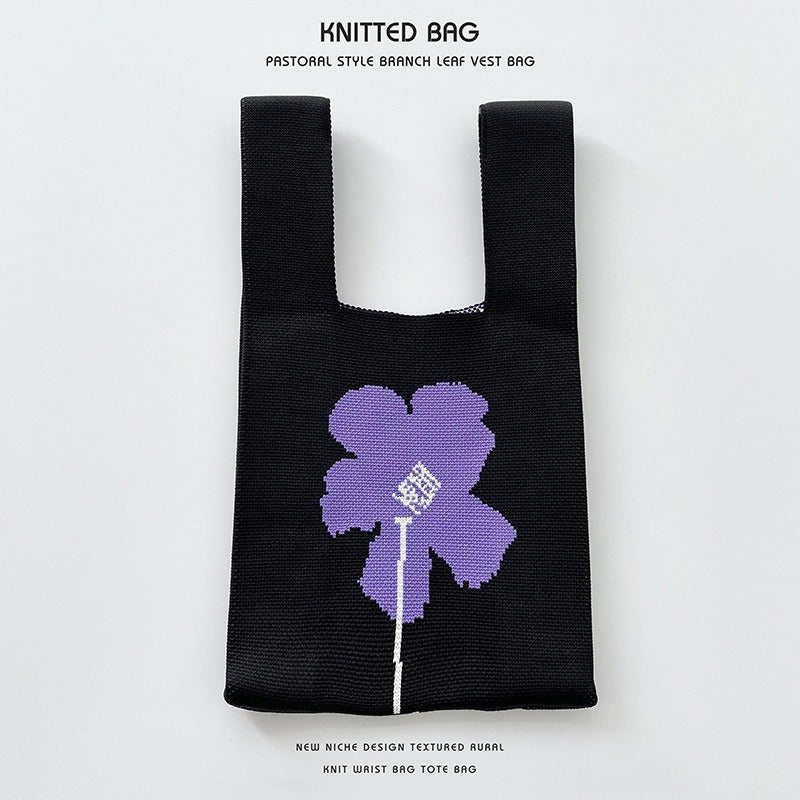 Series Knitted Versatile Large Capacity Commuter Holiday Bags