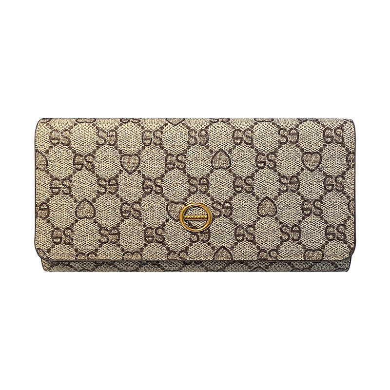 Women's Source Long Large Capacity Two-fold Simple Fashion Ladies Wallet
