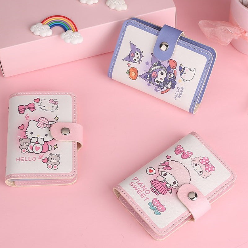 Women's Cute Large Capacity Driving License Multi Card Holder