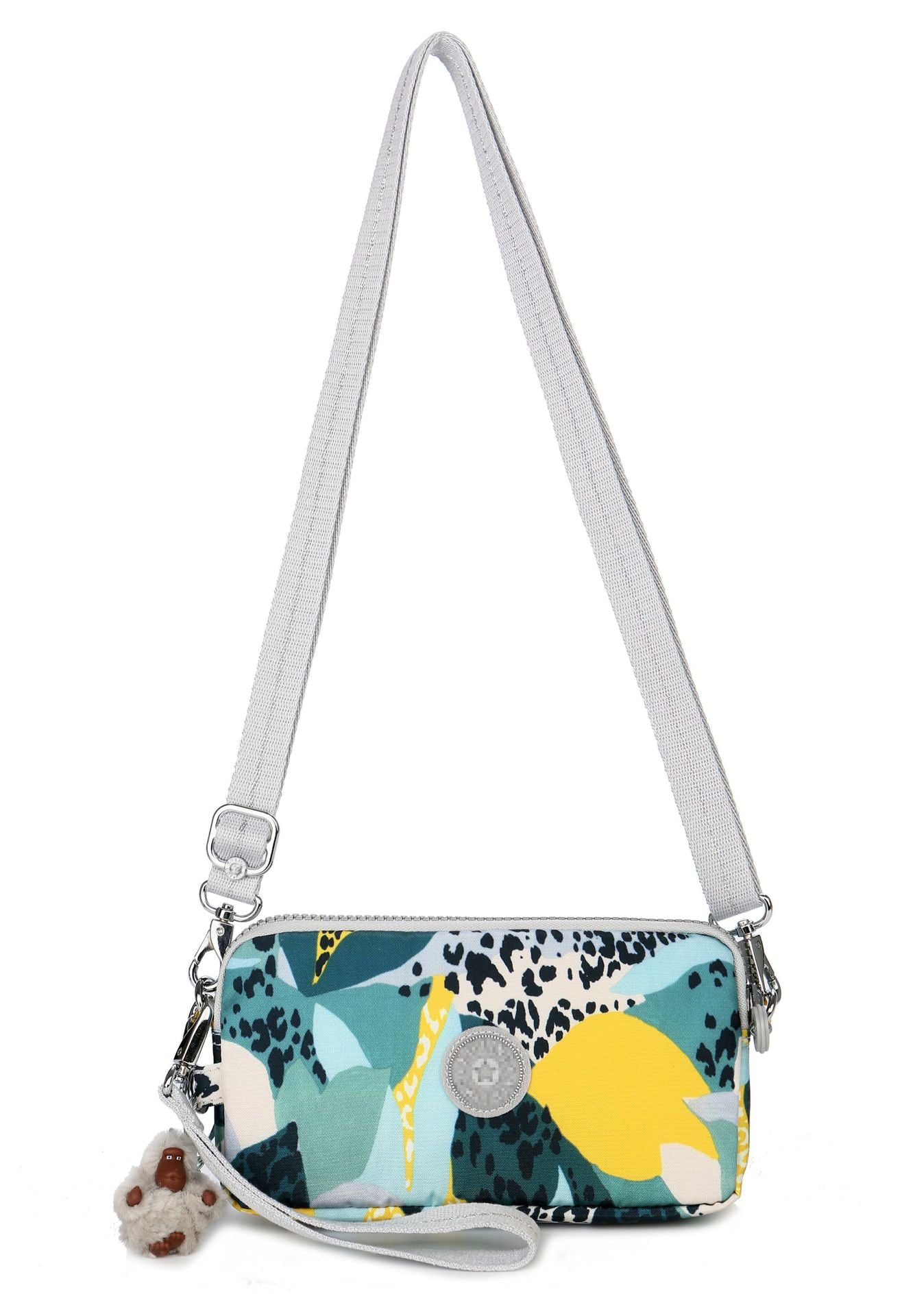 Women's Monkey Mini Cloth Accessory Kit Purses