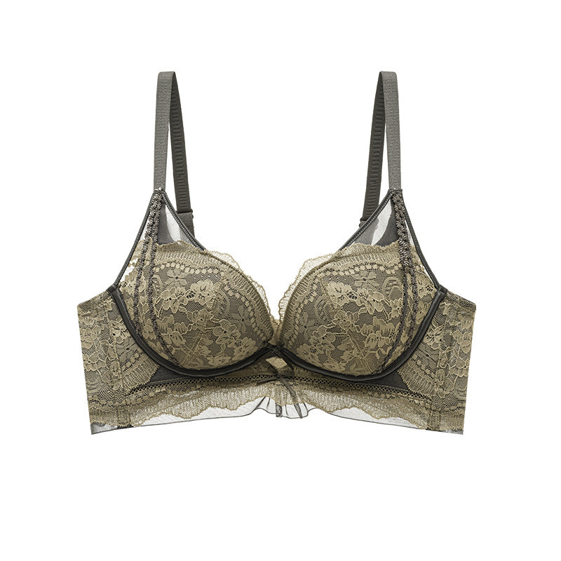 Women's Lace Small Chest Push Up Underwear Accessory Breast No Lingerie Sets