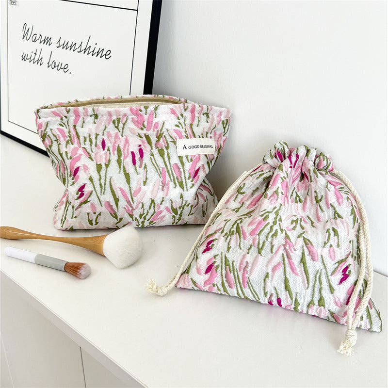 Cloth Little Fresh Storage Portable Items Buggy Change Cosmetics Makeup Bag
