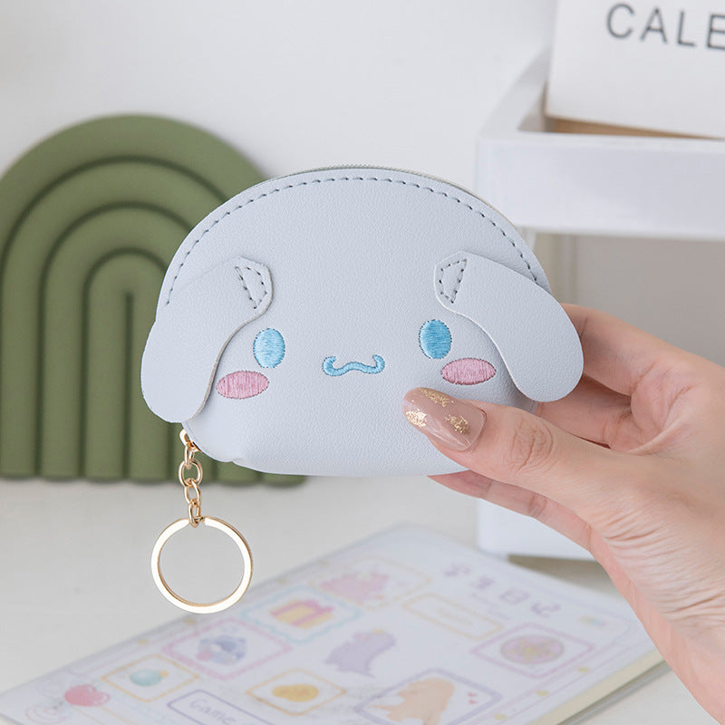 Women's Mini Zipper Storage Convenient Cartoon Coin Purses