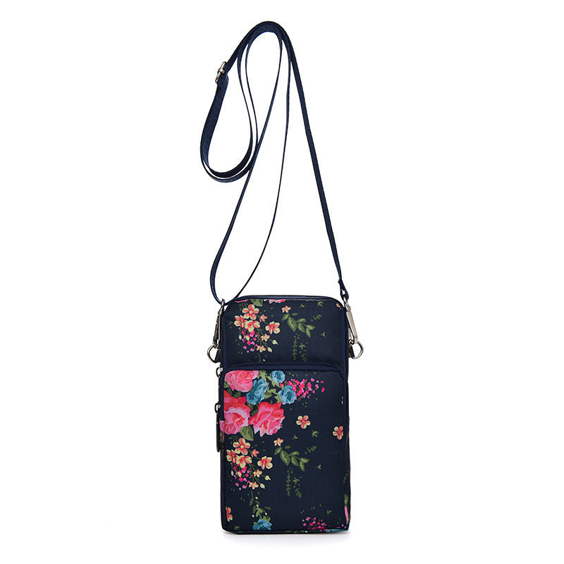 Women's Screen Mobile Oxford Cloth Wrist Mother Phone Bags