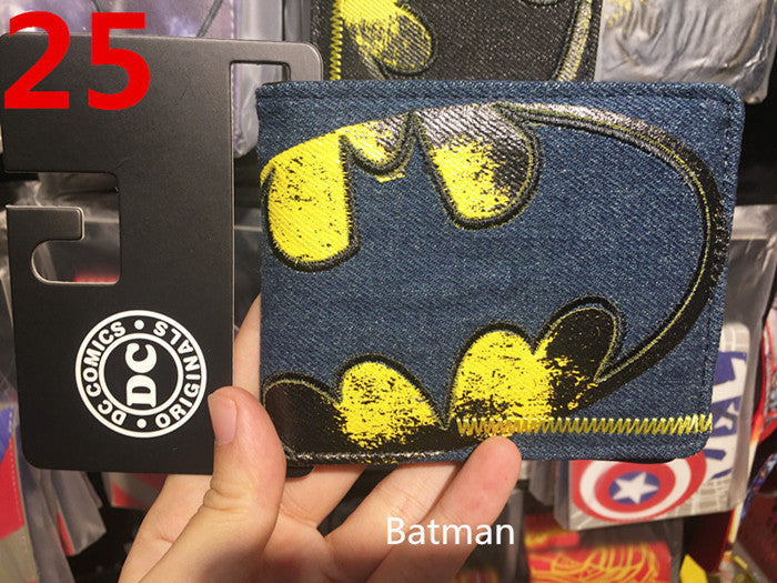 Women's & Men's & Superhero Short Comic Comics Related Coin Purses