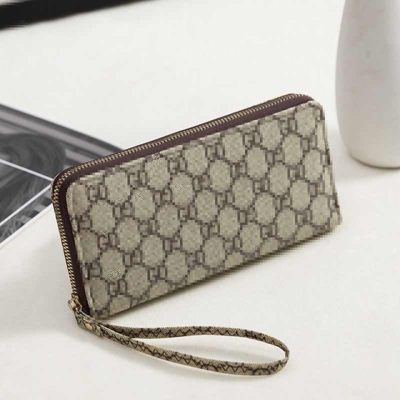 Mickey Zipper Printing Certificate Korean Style Western Ladies Wallets