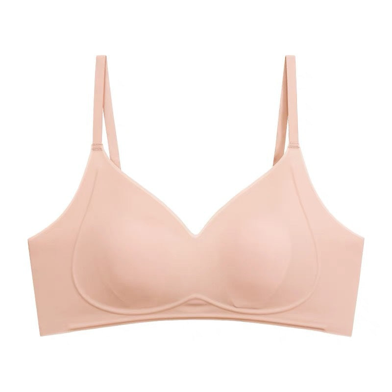 Feeling Seamless Latex Underwear Ladies Big Chest Everyday Bras