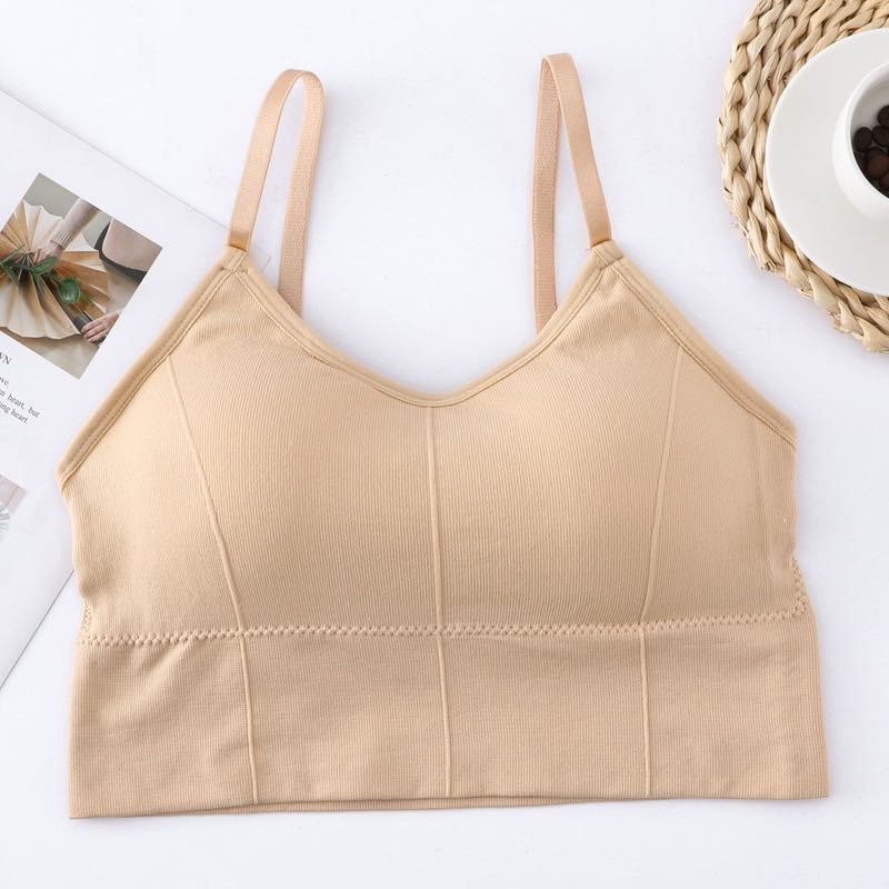 Large Back Beauty Underwear Wireless Seamless Tanks Camis