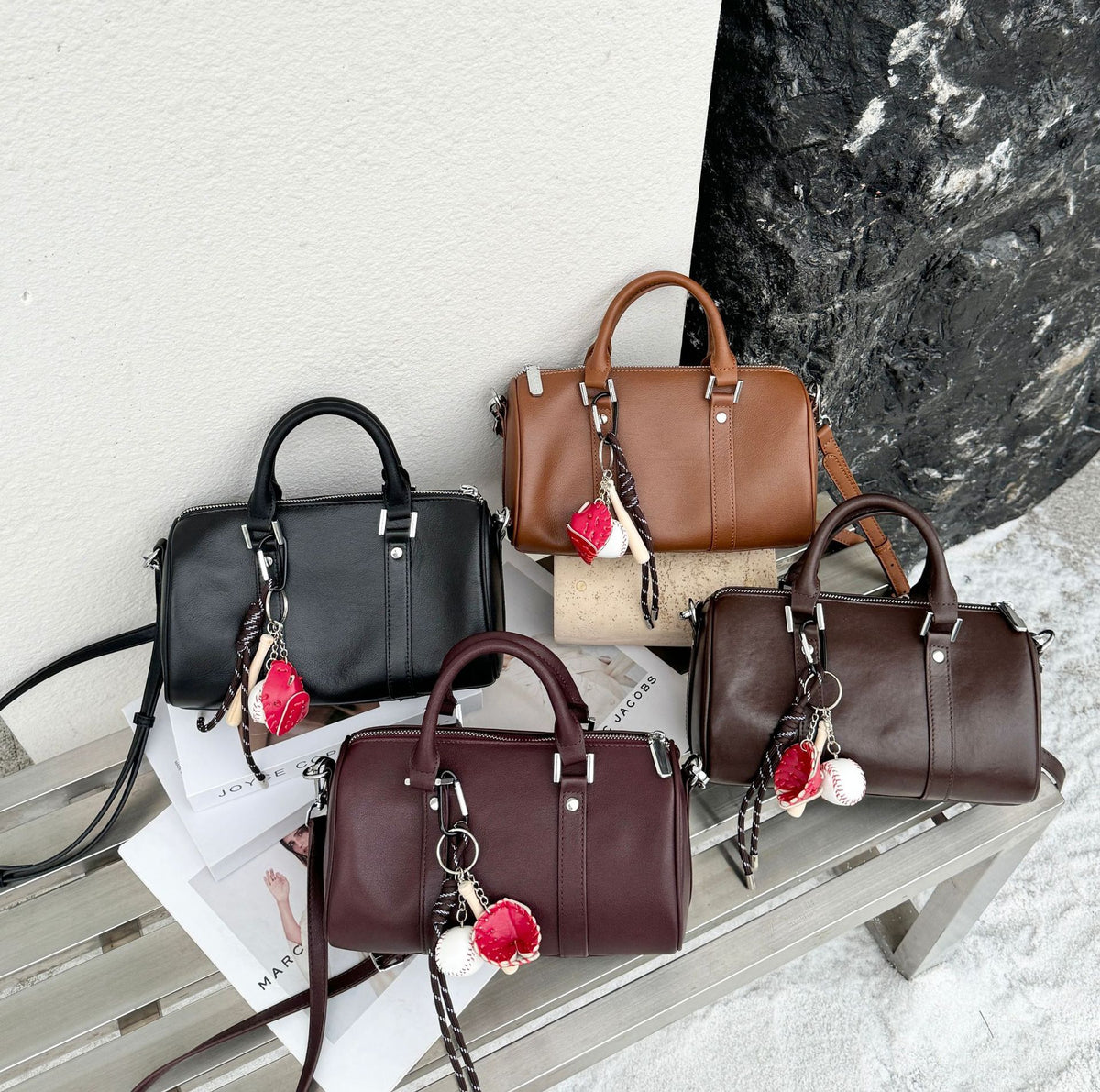 Women's Tanned Leather Cowhide Simple Fashion Genuine Large Capacity Bags