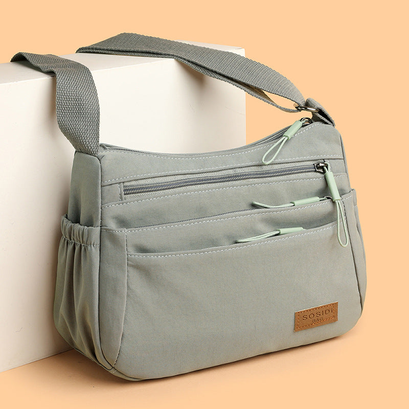 Slouchy Women's Large Capacity Nylon Cloth Women's Messenger Bag