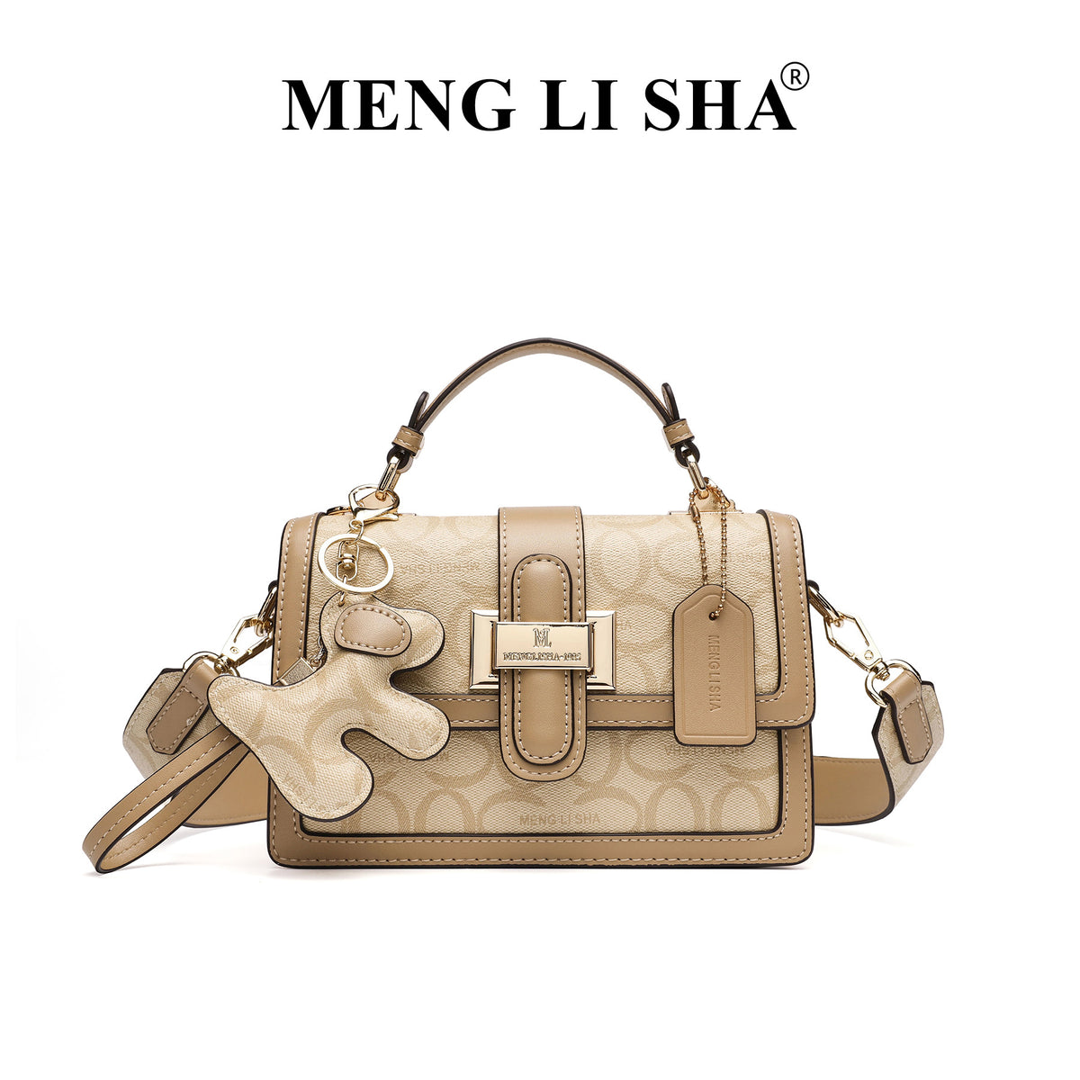Women's High-grade Presbyopic Printing Color Contrast Commute Women's Messenger Bag
