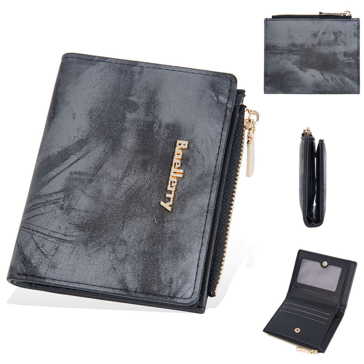 Unique Women's Short Chinese Ink Style Ladies Wallet