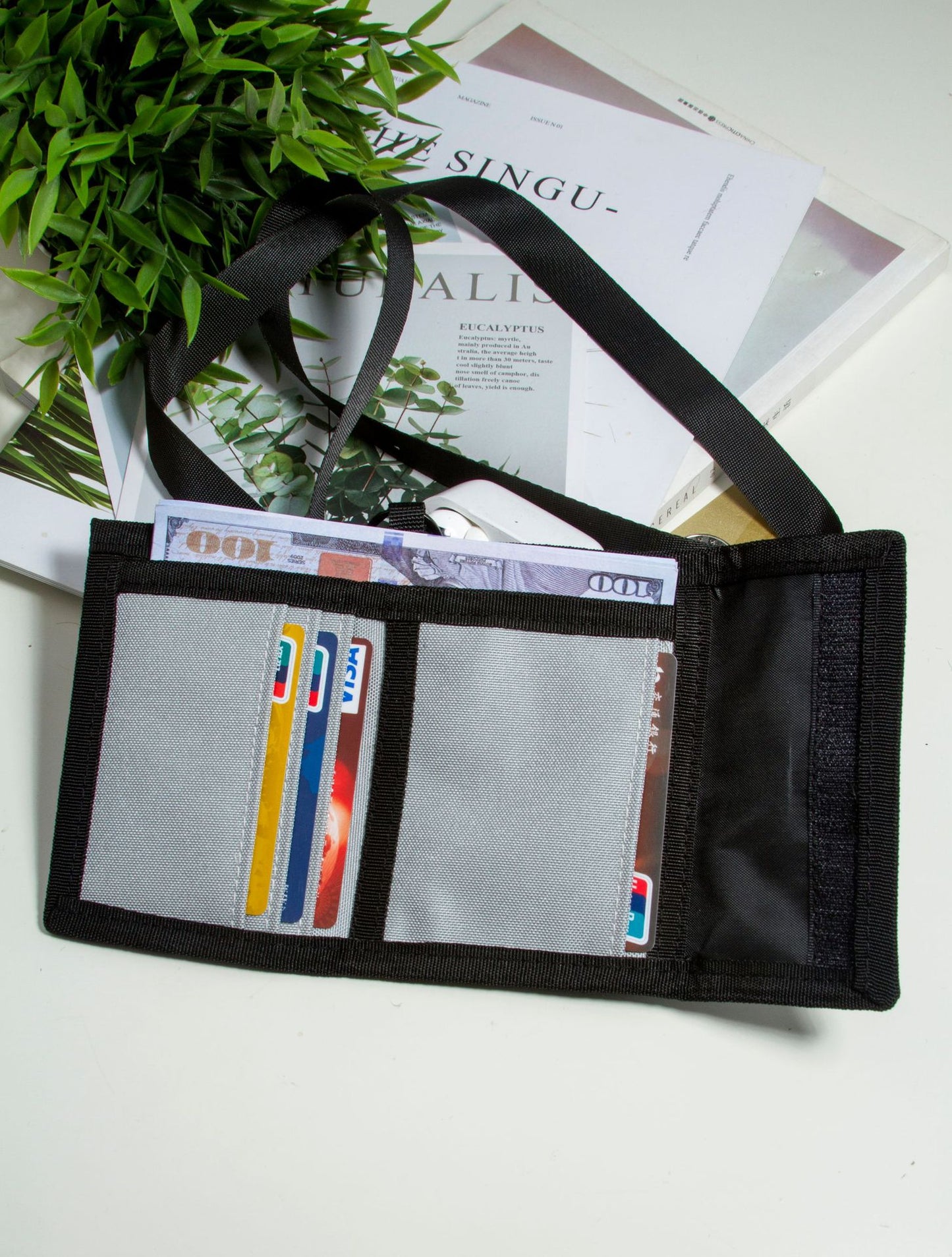 Men's Short Oxford Folding Fashion Female Men's Wallets