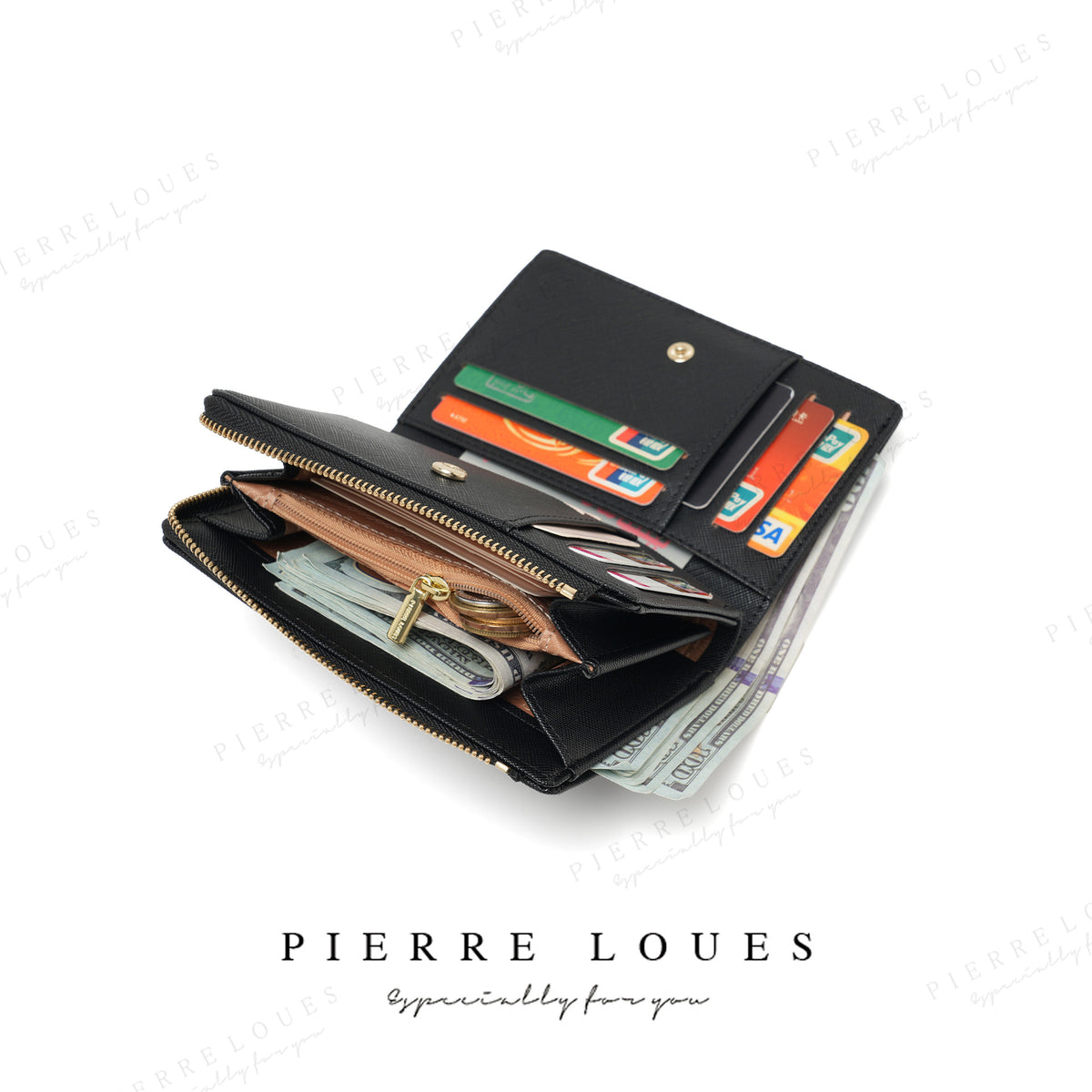 Women's High Sense Fashion Multiple Slots Short Ladies Wallet