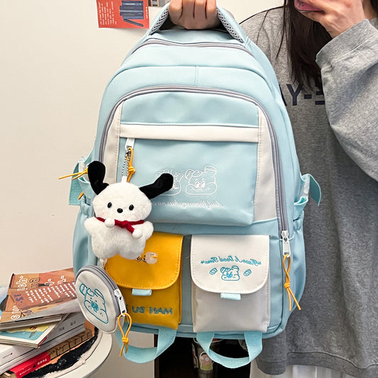 Junior's Large Capacity Korean Preppy Style Backpacks