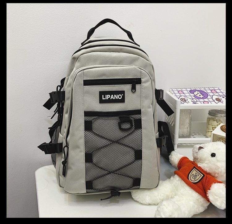 Large Capacity High Korean Style Retro Backpacks