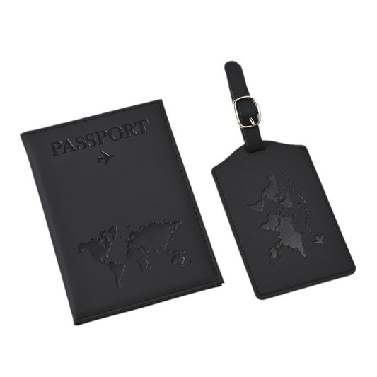 Change Map Style Passport Cover Tag Card Holder