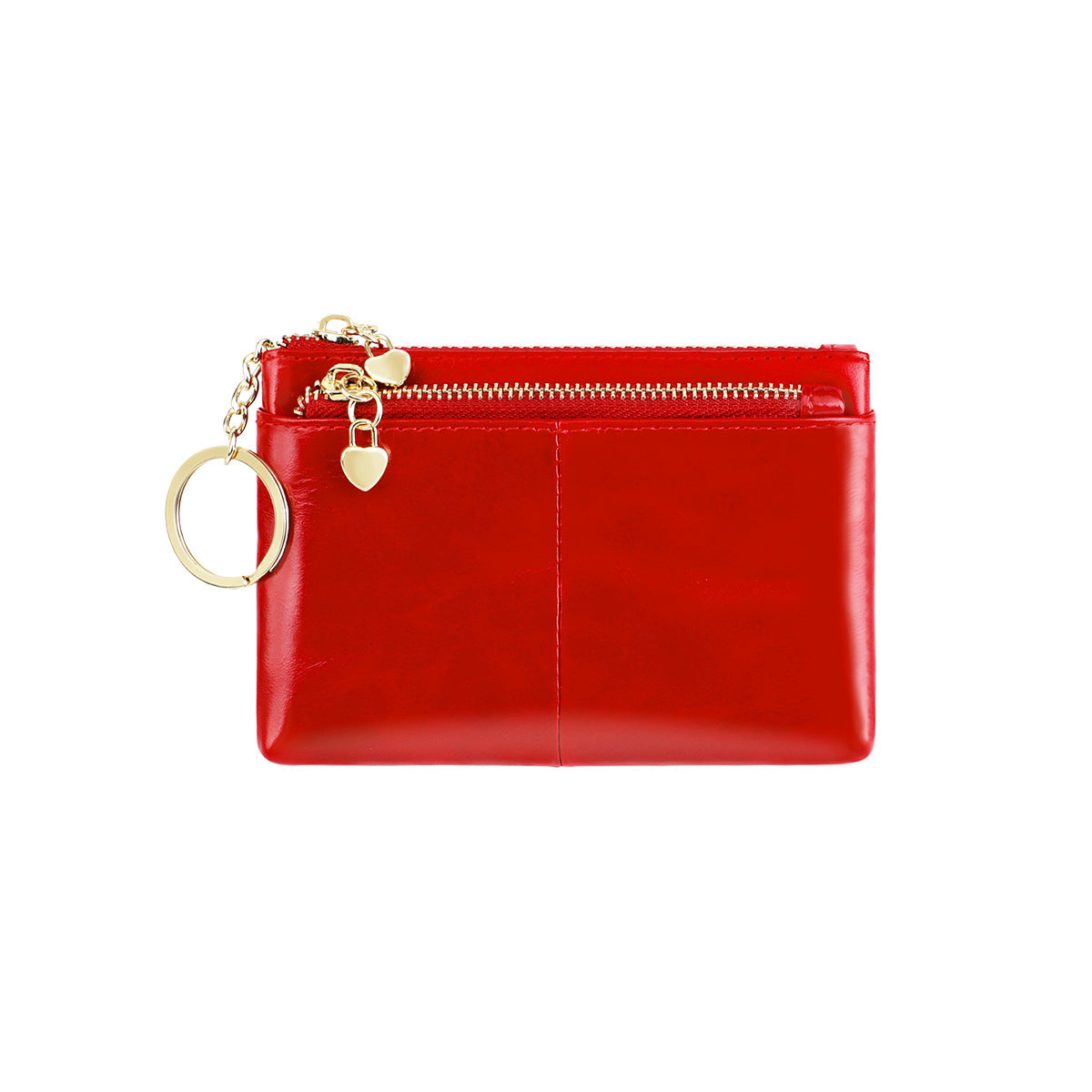 Women's Oil Wax Leather Fashion Clutch Bags