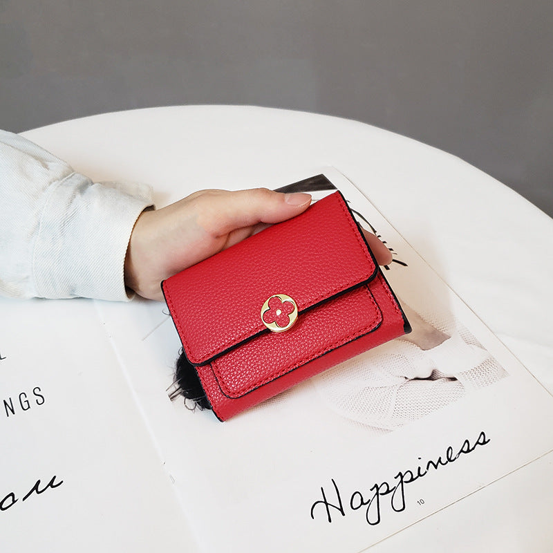 Women's Pattern Fashion Female Short Korean Ladies Wallets