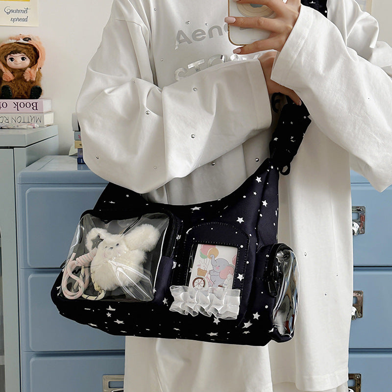 Classic Ballet Ribbon Cartoon Good-looking Hand-held Women's Messenger Bag